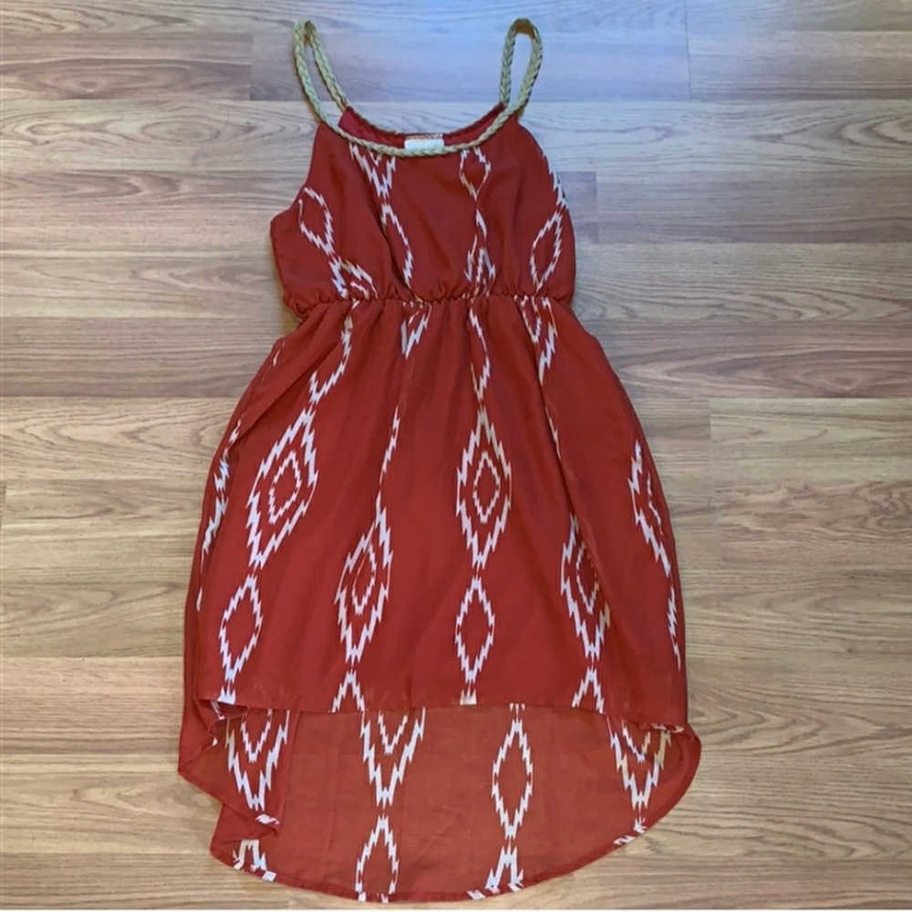 Western Hi-Lo Dress